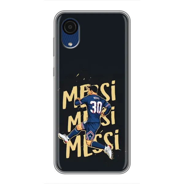 Чехол с принтом «Messi ПСЖ» для Samsung Galaxy A03 Core