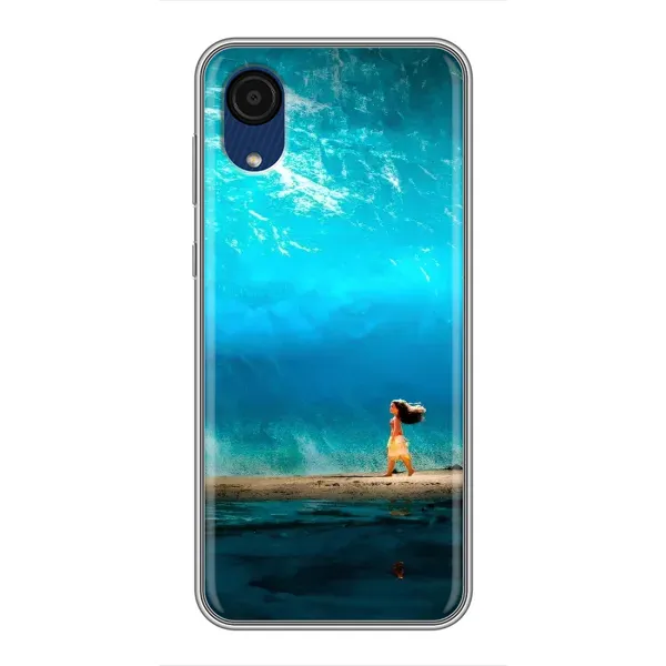 Чехол с принтом «Океан Моана» для Samsung Galaxy A03 Core