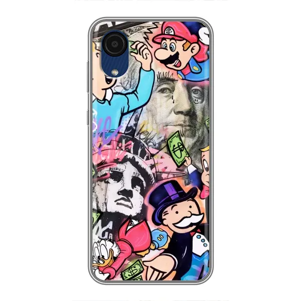 Чехол с принтом «Monopoly man» для Samsung Galaxy A03 Core