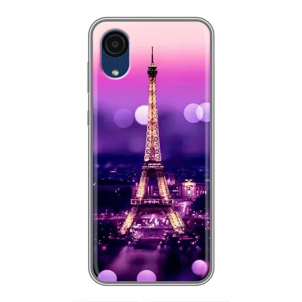 Чехол с принтом «Париж Башня» для Samsung Galaxy A03 Core