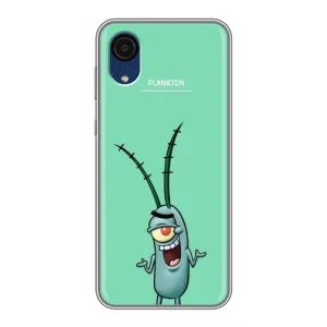 Чохол Губка Боб для Samsung Galaxy A03 Core (Персонаж Планктон)