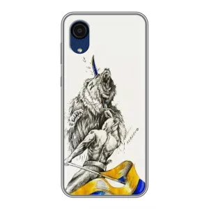 Чехлы Доброго вечора, ми за України для Самсунг А03 Кор (AlphaPrint) (Победа)