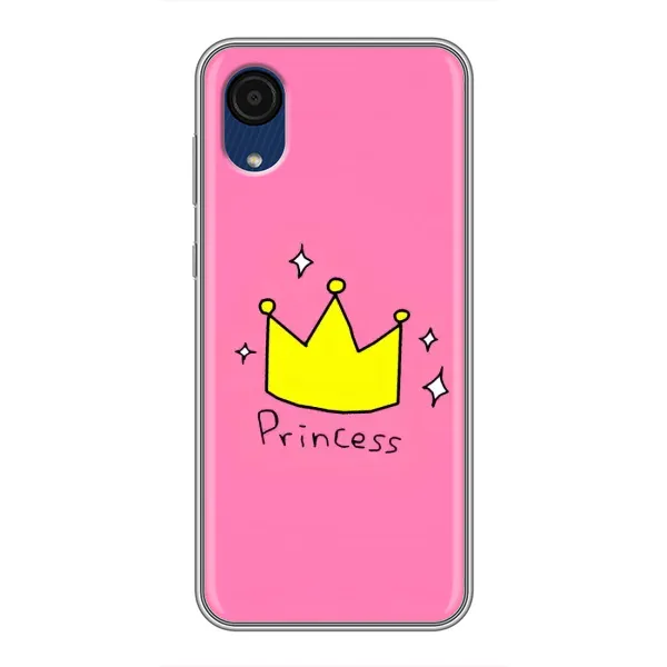 Чехол с принтом «Princess» для Samsung Galaxy A03 Core