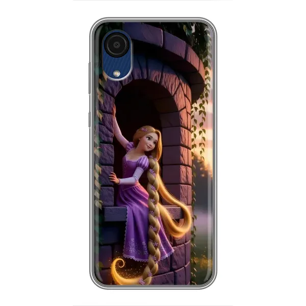 Чехол с принтом «Рапунцель на башне» для Samsung Galaxy A03 Core