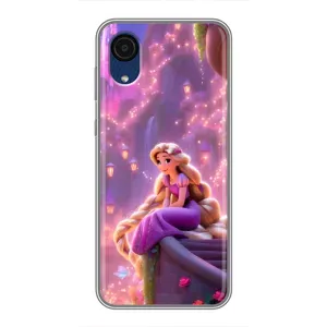 Чехол Рапунцель для Samsung Galaxy A03 Core (Рапунцель в замке)