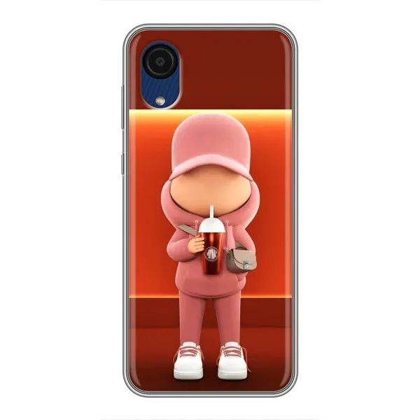Чехол с принтом «С Кофе» для Samsung Galaxy A03 Core