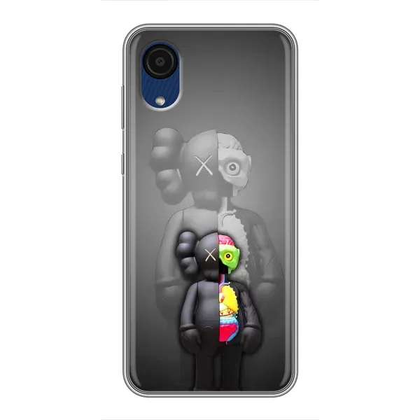 Чехол с принтом «Тело Bearbrick» для Samsung Galaxy A03 Core