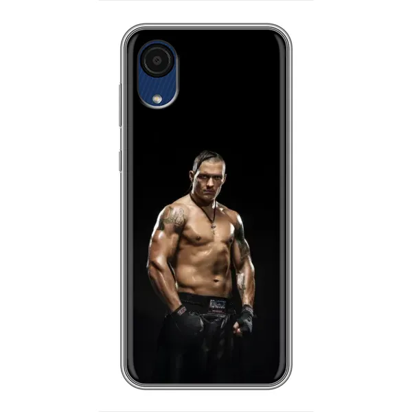 Чохол з принтом «Чемпіон Олександр Усик» для Samsung Galaxy A03 Core Чохол з принтом «Чемпіон Олександр Усик» для Samsung Galaxy A03 Core