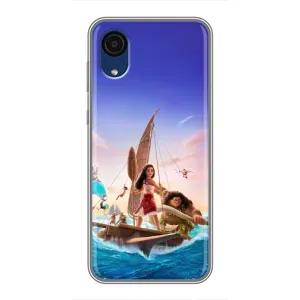 Чехол с мультфильмом Моана Samsung Galaxy A03 Core (Команда Ваяна Мауи)