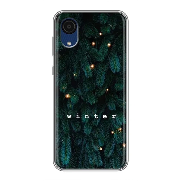 Чехол с принтом «Winter» для Samsung Galaxy A03 Core
