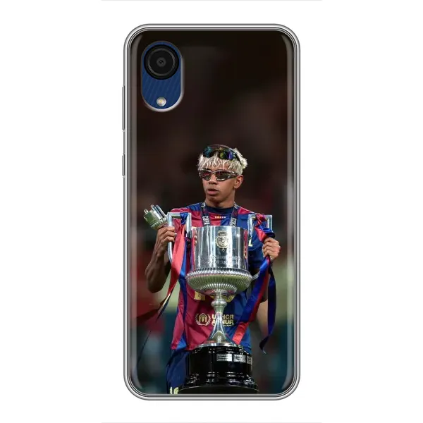 Чохол з принтом «Ямаль з кубком» для Samsung Galaxy A03 Core Чохол з принтом «Ямаль з кубком» для Samsung Galaxy A03 Core
