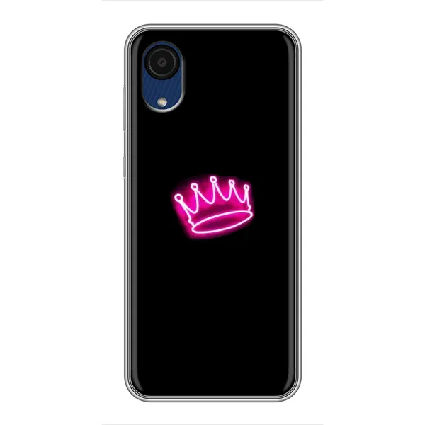 Чехол с принтом «Яркая корона» для Samsung Galaxy A03 Core