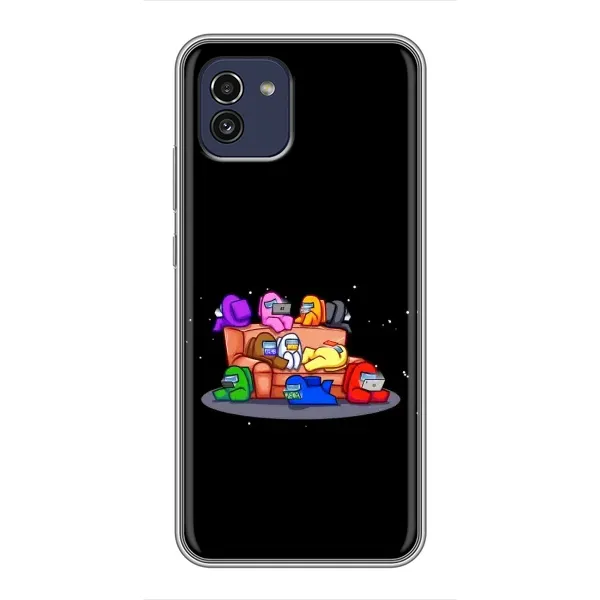 Чохол з принтом «Амонг-ас» для Samsung Galaxy A03 (A035) Чохол з принтом «Амонг-ас» для Samsung Galaxy A03 (A035)
