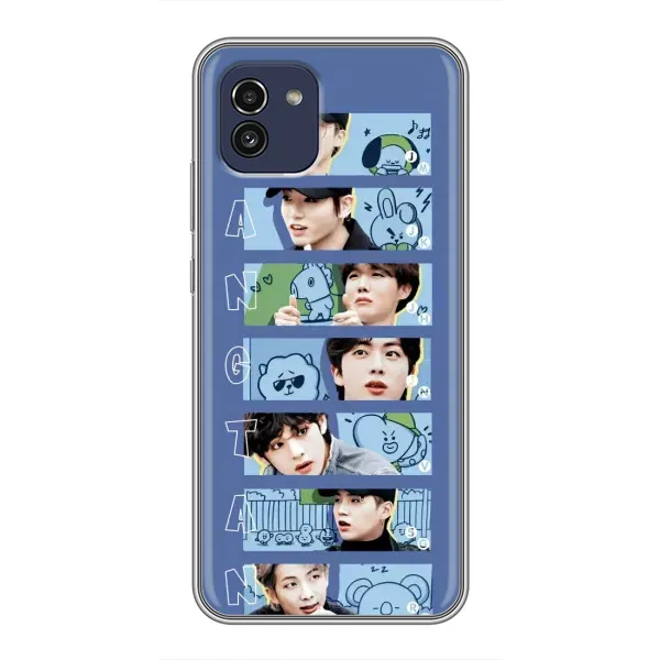 Чехол с принтом «Bangtan» для Samsung Galaxy A03 (A035) Чехол с принтом «Bangtan» для Samsung Galaxy A03 (A035)