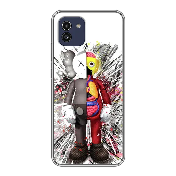 Чехол с принтом «Беарбрик» для Samsung Galaxy A03 (A035)