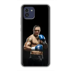 Чехол с картинкой Александр Усик для Samsung Galaxy A03 (A035) (Боксер Усик)