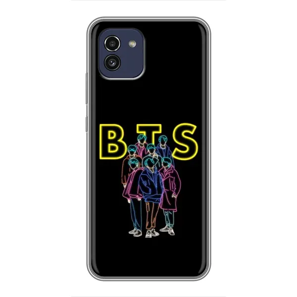 Чехол с принтом «BTS стайл» для Samsung Galaxy A03 (A035) Чехол с принтом «BTS стайл» для Samsung Galaxy A03 (A035)