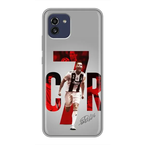 Чехол с принтом «C7R» для Samsung Galaxy A03 (A035)