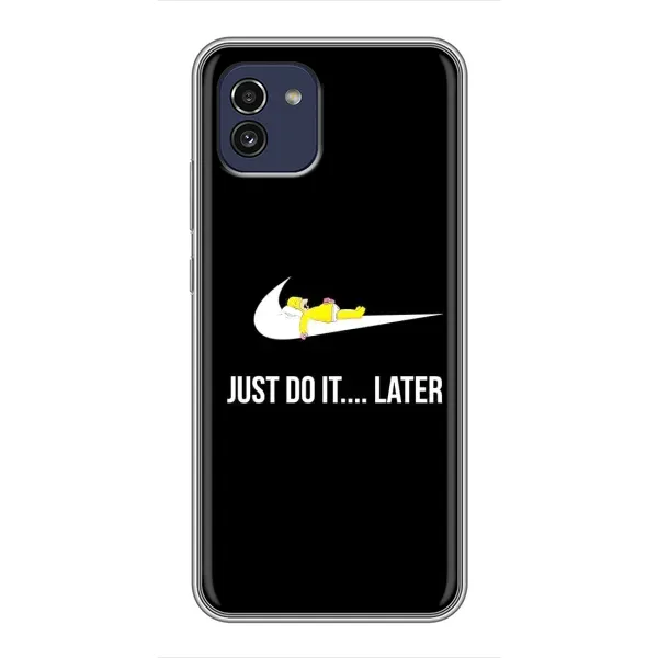 Чехол с принтом «Гомер Later» для Samsung Galaxy A03 (A035)