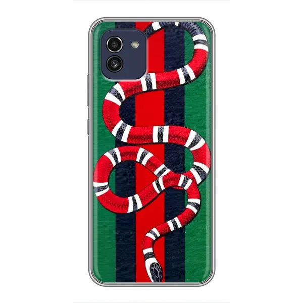 Чохол з принтом «Gucci змія» для Samsung Galaxy A03 (A035)