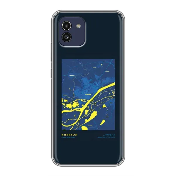 Чехол с принтом «Херсон» для Samsung Galaxy A03 (A035)