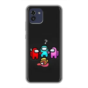 Чехол Амонг Ас для Samsung Galaxy A03 (A035) (AlphaPrint)