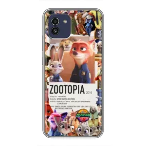 Чехол Зоотрополіс на Samsung Galaxy A03 (A035) (Постер Зверополис)