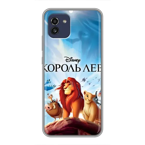 Чехол с принтом «Постер Король Лев» для Samsung Galaxy A03 (A035)