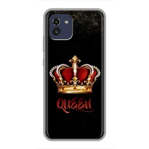 Чехол с Короной Самсунг А03 - (AlphaPrint) (Корона короля)