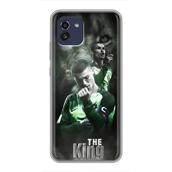 Чехол с принтом «Криштиано Лев» для Samsung Galaxy A03 (A035)