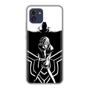 Чехлы Персонажи Аниме Наруто для Samsung Galaxy A03 (A035) (AlphaPrint) (Лелуш-АРТ)