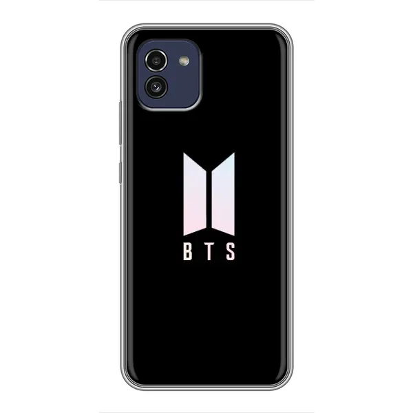 Чехол с принтом «Лого BTS» для Samsung Galaxy A03 (A035) Чехол с принтом «Лого BTS» для Samsung Galaxy A03 (A035)