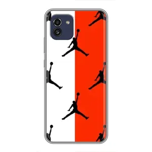Чехлы для Samsung Galaxy A03 (A035) - с картинкой JORDAN (AlphaPrint) (Лого Джордан)