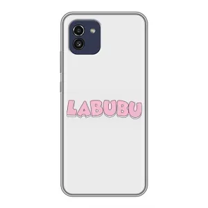 Чохол з Лабубу на Samsung Galaxy A03 (A035) (Лого Лабубу)