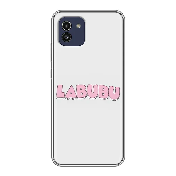 Чохол з принтом «Лого Лабубу» для Samsung Galaxy A03 (A035)
