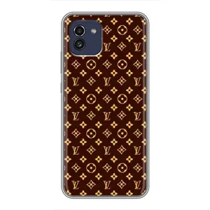 Чехлы Луи Витон для Samsung Galaxy A03 (A035) (AlphaPrint - LOUIS VUITTON) (лого LOUIS VUITTON)