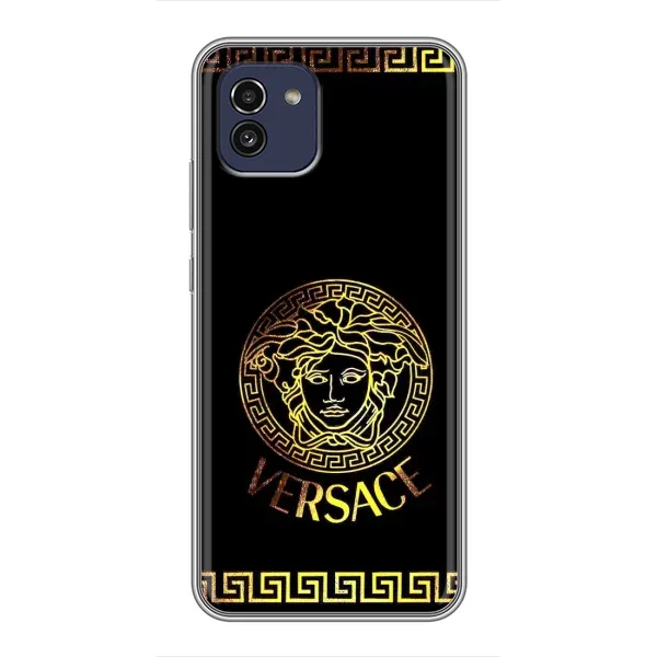 Чохол з принтом «Logo Versace» для Samsung Galaxy A03 (A035)