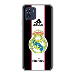 Чехол для Samsung Galaxy A03 (A035) с принтом Реал Мадрид (Лого Real Madrid)
