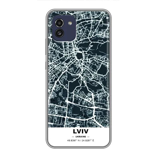 Чехол с принтом «Львов» для Samsung Galaxy A03 (A035)