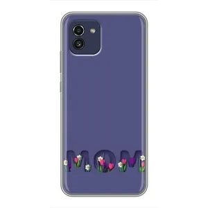 Чехлы для мамы на Samsung Galaxy A03 (A035) (Мама в цветах)