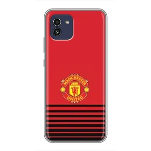 Чехол Манчестер Юнайтед для Самсунг А03 (AlphaPrint) (manchester united)