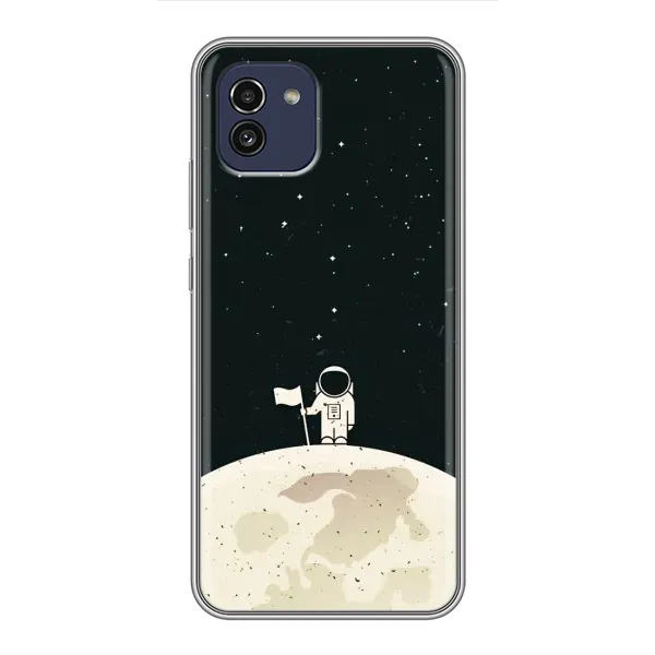 Чехол с принтом «На луне» для Samsung Galaxy A03 (A035)