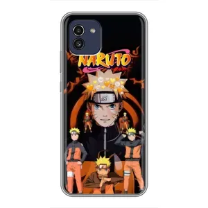 Naruto Anime Чехлы для Самсунг А03 (AlphaPrint) (Наруто из Аниме)