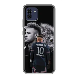 Чехол Неймар для Samsung Galaxy A03 (A035) (AlphaPrint) (Неймар Лев)