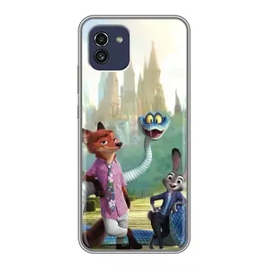 Чехол Зоотрополіс на Samsung Galaxy A03 (A035) (Герои мультфильма Зверополис)
