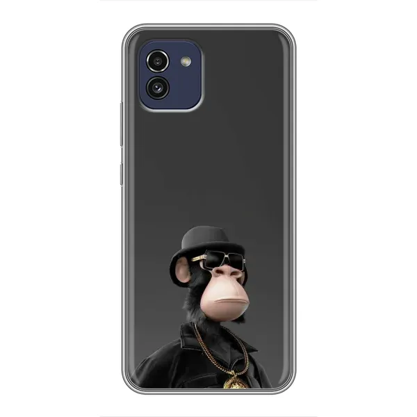 Чехол с принтом «Обезьяна NFT» для Samsung Galaxy A03 (A035)