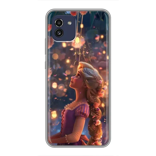 Чехол с принтом «Рапунцель фонарики» для Samsung Galaxy A03 (A035)
