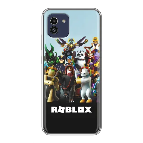 Чехол с принтом «ROBLEX» для Samsung Galaxy A03 (A035)