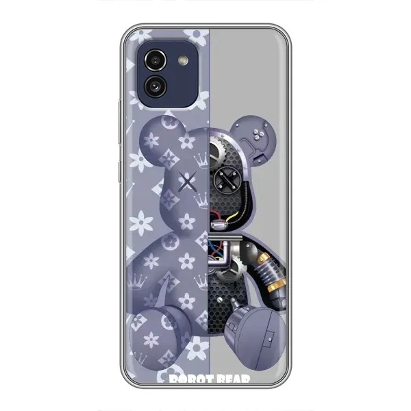 Чохол з принтом «Робот Медведик» для Samsung Galaxy A03 (A035) Чохол з принтом «Робот Медведик» для Samsung Galaxy A03 (A035)