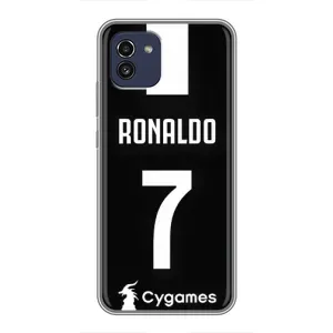 Чехол Криштиану Роналду для Samsung Galaxy A03 (A035) (AlphaPrint) (RONALDO 7)